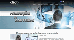 Desktop Screenshot of clicpublicidade.com